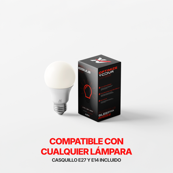 Bombilla Luz Roja Para Sueño