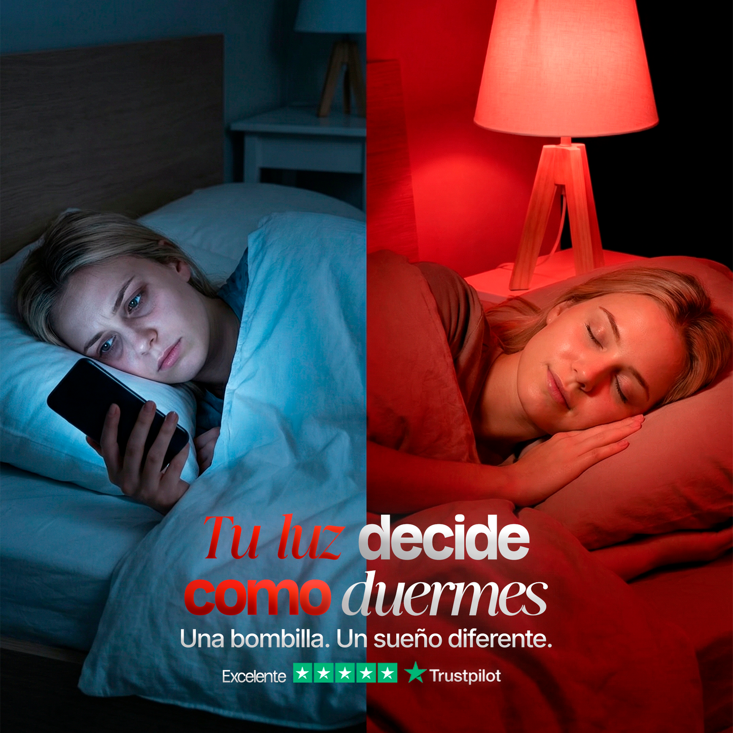 Bombilla Luz Roja Para Sueño